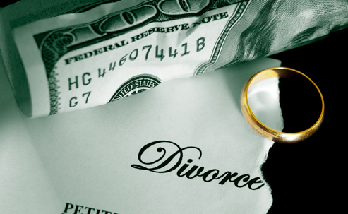 money, ring and divorce